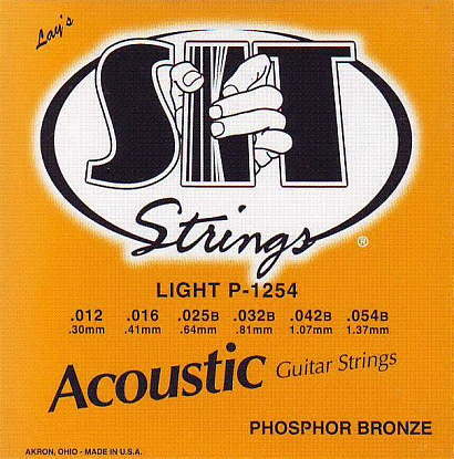SIT P1254 --    , Phosphor Bronze Light, 12-54