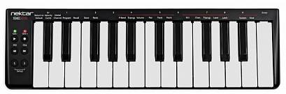 NEKTAR SE25 -- миди-клавиатура, 25 клавиш, двух октавная, Bitwig 8 track