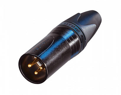 NEUTRIK NC3MXX-B --   XLR male  , . 