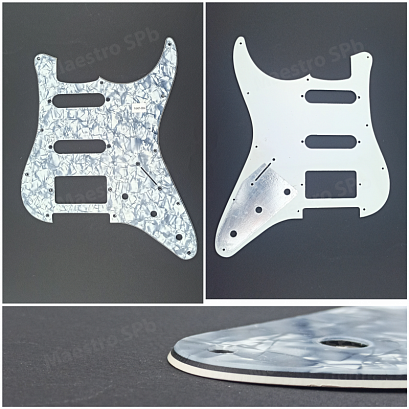 PARTS M4P-BK -    Perl, strat 2S+1H, ,  
