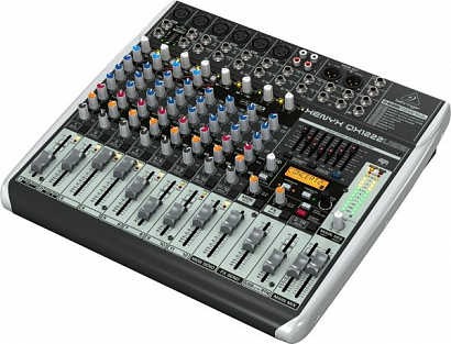 BEHRINGER QX 1222USB --  , , 12 , 4 , 2 , 2 aux,  