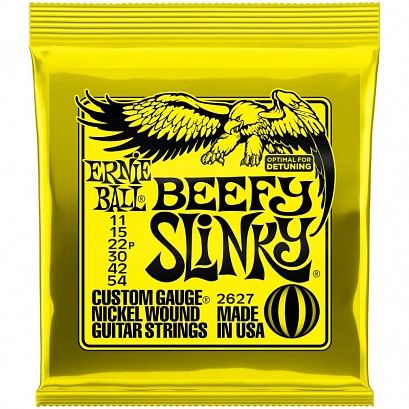 ERNIE BALL 2627 --     Beefy Slinky (11-15-22p-30-42-54)