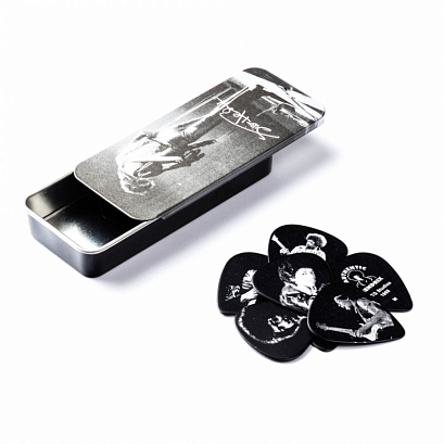 DUNLOP JH-PT06M Jimi Hendrix Silver Portrait --  12, ,  