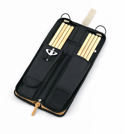 TAMA TSB12BK Stick Bag (Black) -- чехол для 6-ти пар барабанных палочек, черный
