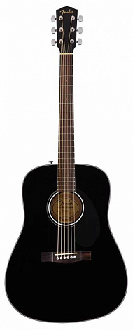 FENDER CD-60S Black WN--  ,   