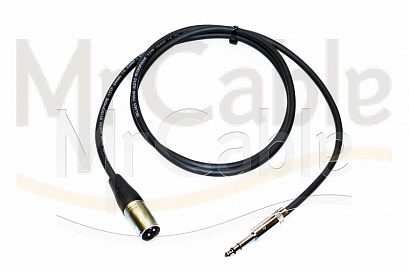 MrCABLE AIJSXM-15-70040-YR --  , Jack 1/4" stereo <= => XLR (),  15