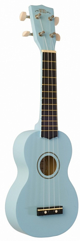 WIKI UK10S BBL -- óêóëåëå ñîïðàíî. 4-ñòðóííûé, ñèíèé ìàòîâûé, ÷åõîë â êîìïëåêòå