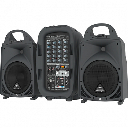 BEHRINGER PPA500BT -- 6-. .  , 8"+1", 2250 4, 2160 8, DSP.