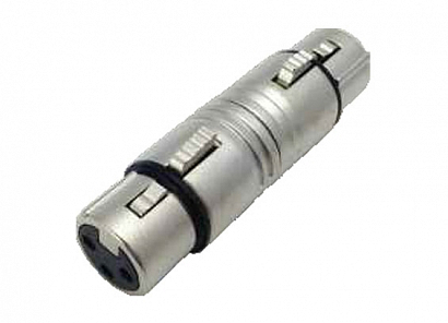 ROXTONE RA001 -- ���������� 3P XLR Female - 3P XLR Female, Metal