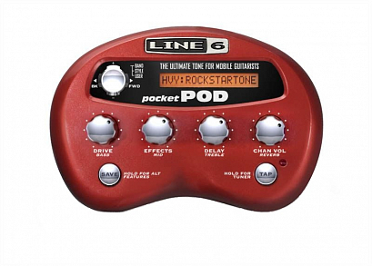 LINE 6 POCKET POD DIRECT GUITAR PREAMP -- ��������� �������� ������������, 300 ��������� ��������, 3