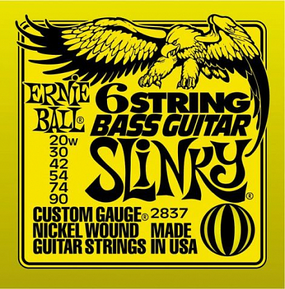 ERNIE BALL 2837 --   6-  -  -)(Short 29-5/
