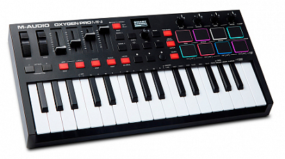 M-AUDIO Oxygen Pro Mini -- мини MIDI клавиатура