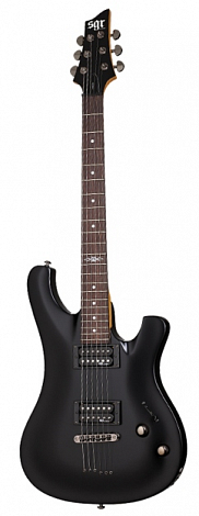 SCHECTER SGR 006 MSBK -- электрогитара, корпус: липа, гриф: клен, лады 22 Medium, цвет: черный матов