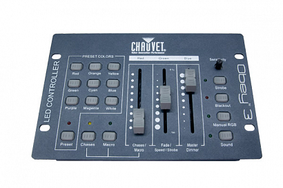CHAUVET OBEY 3 -- ���������� ���������� ��� RGB-��������. 9 ����������������� ��������, ������������