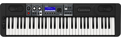 CASIO CT-S500  -- синтезатор, 61 клавиша фортопианного типа, 800 тембров, 