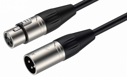 ROXTONE DMXX200/2 --   (2x0,22mm2, D: 6), XLR(3P)(RX3F-NT) - XLR(RX3M-NT), 2.