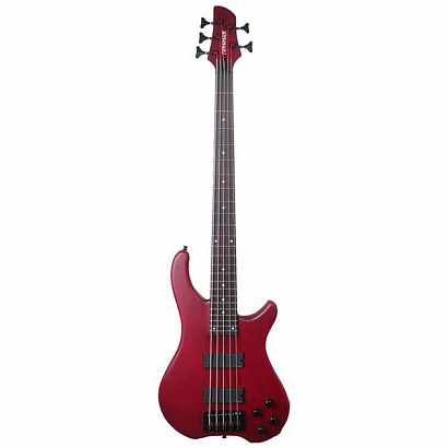 Fernandes T5D(06)WRS -- 5-   Tremor 5 Deluxe   FMC-B, Wine Red Satin