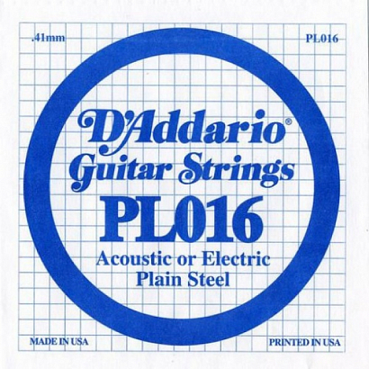 D'ADDARIO PL016 --   ...016