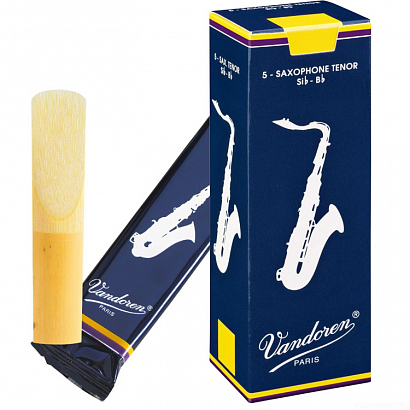 VANDOREN SR 2215 -- трости для тенор-саксофона №1,5 серия Traditional (5шт) ЦЕНА ЗА 1ШТ.