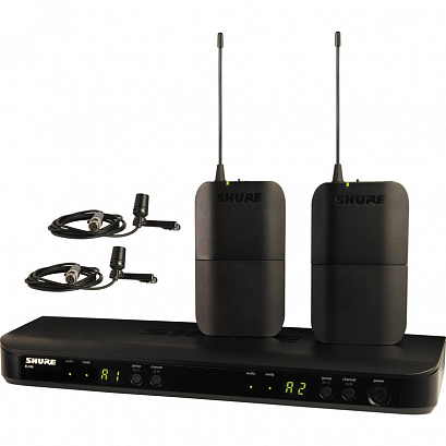 SHURE BLX188E/CVL M17 -- ������������� ������������ � ����� ���������� ����������� CVL-B/C