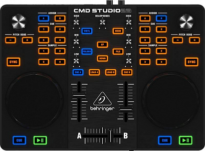 BEHRINGER CMD STUDIO 2A -- DJ-���������� USB � 4-��������� ����������������, 2xRCA, Phone TRS-Jack