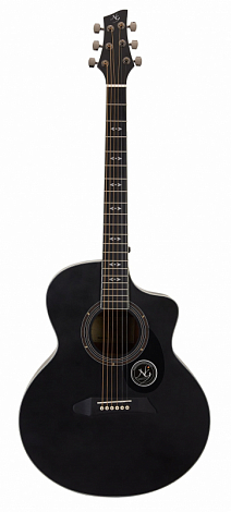 NG START BK -- aкустическая гитара, цвет черный