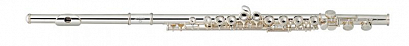 J. MICHAEL FL-300S -- флейта C "student model", закрытые клапаны не в линию, серебряное покрытие