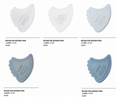 DUNLOP 4440 Nylon Fin -- , : 0.38, 0.46, 0.60, 0.73, 0.88, 1.0, (216)   1 .