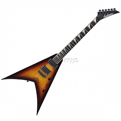 JACKSON X SERIES KING V KVXT BURNT CHERRY SUNBURST -- ,   