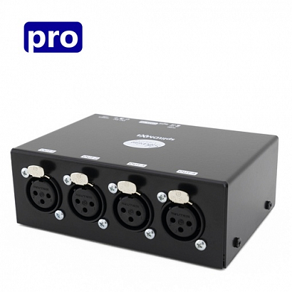 Siberian Lighting SL-SDX4P SplitDMX4 Pro --  DMX512, 1xDMX-, 4xDMX-, 