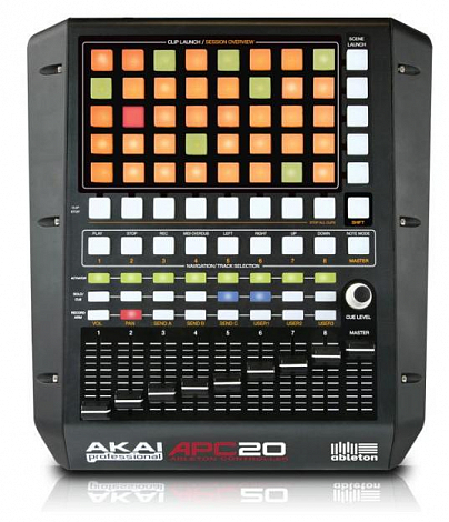 AKAI PRO APC20 --    Ableton Live, 9 ,  Clip Launch 5x8, 