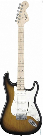 FENDER SQUIER AFFINITY STRATOCASTER MN 2-COLOR SUNBURST  --  ,   - ,  - 
