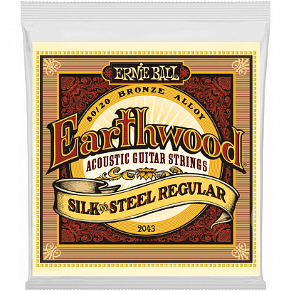 ERNIE BALL 2043 --   . Silk & Steel Regular (13-17-26-34-46-56)