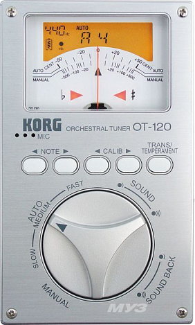 KORG OT120 -- ����������� �����, �������� �����������: A0 (27.50 Hz) - C8 (4186 Hz), ��������: C2 (6