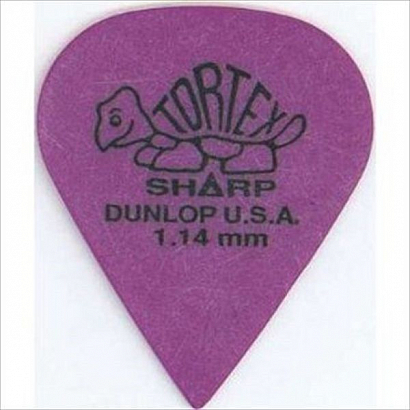 DUNLOP 412P1.14 Tortex Sharp -- ,  1.14    1 . (12 /)