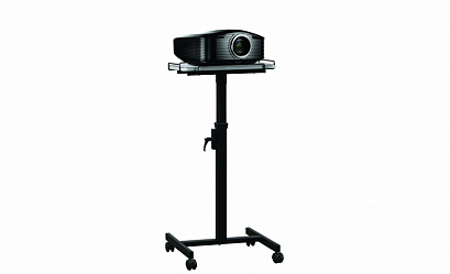LUMIEN LTV-103 -- проекционный столик для проекторов (80-125 см, черный, 20 кг) наклон 0-15 гр.на ко