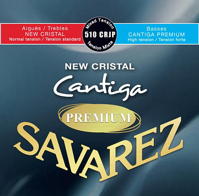 SAVAREZ 510CRJP NEW CRISTAL CANTIGA PREMIUM -- струны для классических гитар (29-33-41-30-36-44)