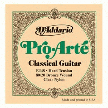 D'ADDARIO EJ48 PRO ARTE -- ������ ��� ������������ ������ Gold, Hard Tension