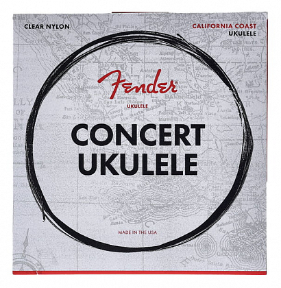 FENDER 90C CONCERT UKULELE -- комплект струн для концерт укулеле