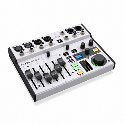 BEHRINGER FLOW 8 --   , 4 TRS , 2 XLR , 2 XLR/TRS , USB 