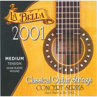 LA BELLA 2001M -- ������ ��� ������������ ������ Medium Tension, ������� �������