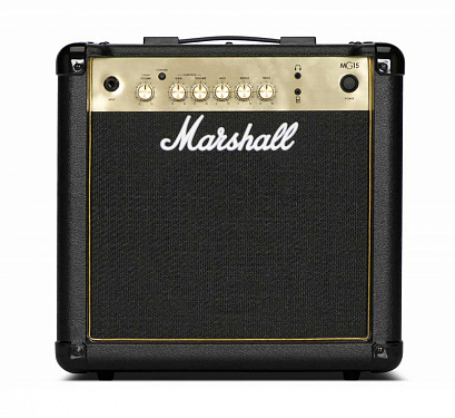 MARSHALL MG15G -- комбо гитарный 15Вт, 1х8", 2 канала (Clean, Overdrive), выход на наушники, вы