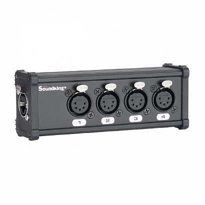 SOUNDKING CXA030 -- DMX /, 4XLR(5p)female - RJ-45