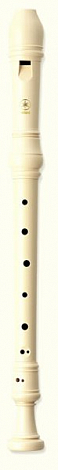 YAMAHA YRA-27III -- блок-флейта альт,немецкая система, цвет белый