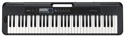 CASIO CT-S300  -- синтезатор, 61 активная клавиша, 48 полифония, 400 тембров, 77 стилей, Dance Music