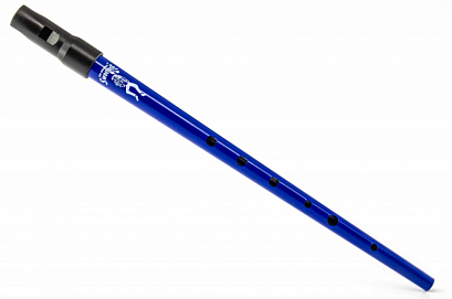 CLARKE Sweetone Tinwhistle Blue SSBD --  флейта Вистл, Ре-тональность, цвет синий