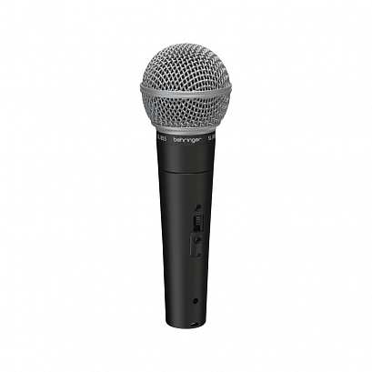 BEHRINGER SL 85S -- динамический кардиоидный вокальный микрофон с выключателем.