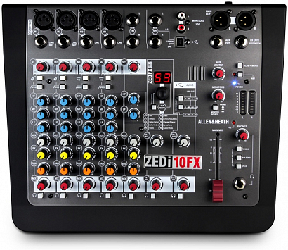 ALLEN&HEATH ZEDi 10FX --  ,   USB 24-/96 4 , 4  