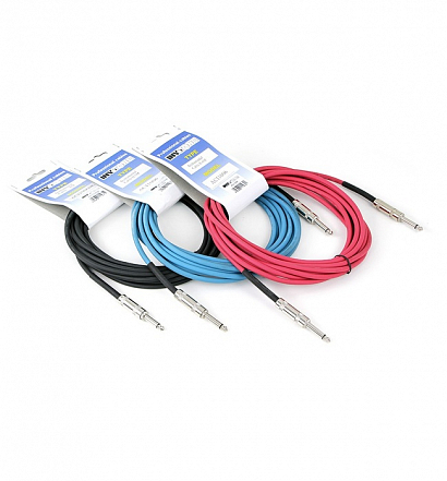 INVOTONE ACI1004B -- ���������������� ������, mono jack 6,3 <-> mono jack 6,3, �����, ����� 4 �