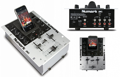 NUMARK iM1 -- DJ , 2-,     iPod, :  2 phono, 2 , 1 